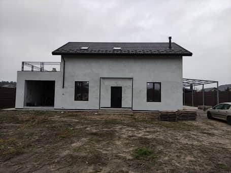 Строительство дома из блоков (пеноблок, газобетон) в Днепре. фото1 Строительство дома из блоков (пеноблок, газобетон) в Днепре.